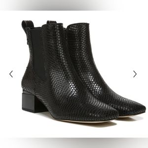 Franco Sarto Black Waxton Bootie 7.5 NWOB
